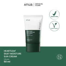 Cargar imagen en el visor de la galería, Anua Heartleaf Silky Moisture Sun Cream SPF50+ PA++++