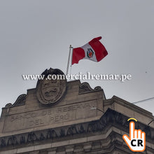 Cargar imagen en el visor de la galería, Bandera de Perú Pabellón Nacional de Alto Rendimiento para Izar Con o Sin Escudo
