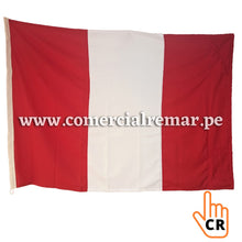 Cargar imagen en el visor de la galería, Bandera de Perú Pabellón Nacional de Alto Rendimiento para Izar Con o Sin Escudo
