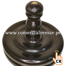 Cargar imagen en el visor de la galería, Base Pesada para Asta de Pura Madera Tornillo