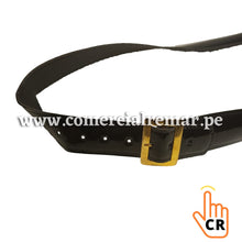 Cargar imagen en el visor de la galería, Correaje de Charol Porta Bandera para Desfile Escolta (Todos los Tamaños)