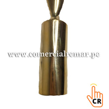 Cargar imagen en el visor de la galería, Moharra de Bronce Punta para Asta de Bandera Modelo Estándar