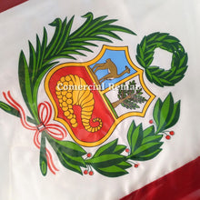 Cargar imagen en el visor de la galería, Estandarte Nacional Oficial de Perú Estampado para Oficinas e Instituciones