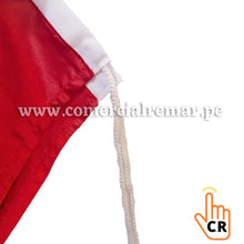 Cargar imagen en el visor de la galería, Escarapela Media Luna 220cmx120cm de Tela Raso Decoración Fiestas Patrias