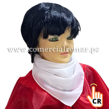 Cargar imagen en el visor de la galería, Poncho Rojo + Pañoleta Blanca para Escolta Desfile Fiestas Patrias (PACK X 6 PARES)