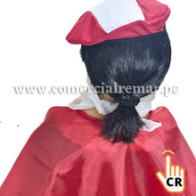 Cargar imagen en el visor de la galería, Boinas Rojo y Blanco Economicas para Escolta Desfile Fiestas Patrias