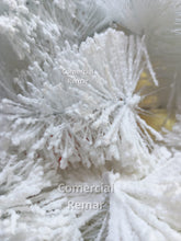 Cargar imagen en el visor de la galería, Árbol de Navidad Pino Blanco Nevado Rama por Rama
