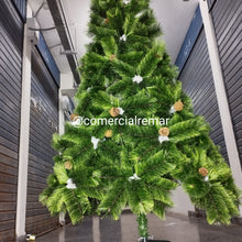 Cargar imagen en el visor de la galería, Árbol de Navidad Pino Canadiense con Piñas Rama por Rama