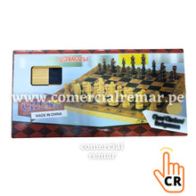 Cargar imagen en el visor de la galería, Ajedrez 3 en 1 Tablero y Piezas de Madera