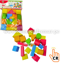Cargar imagen en el visor de la galería, Bloques de Construcción de Goma Eva