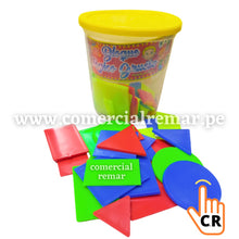 Cargar imagen en el visor de la galería, Bloques Lógicos Gruesos N°7 Taper de 56 piezas