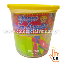 Cargar imagen en el visor de la galería, Bloques Lógicos Gruesos N°7 Taper de 56 piezas