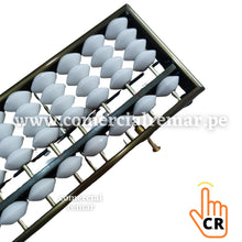 Cargar imagen en el visor de la galería, Soroban de Metal Abaco Japonés Juego Didáctico Matemático