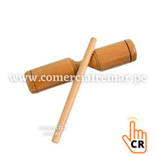 Cargar imagen en el visor de la galería, Toc Toc de Madera Instrumento Musical para Niños