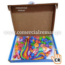 Cargar imagen en el visor de la galería, Enhebrados de Madera Pasado Cuentas 108 Piezas