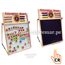 Cargar imagen en el visor de la galería, Pizarra Didáctica Multifuncional Chica con Fichas Imantadas