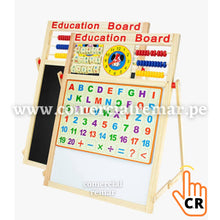 Cargar imagen en el visor de la galería, Pizarra Didáctica Multifuncional Chica con Fichas Imantadas