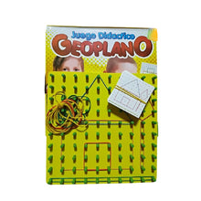 Cargar imagen en el visor de la galería, Geoplano de Madera Juego Didáctico Educativo