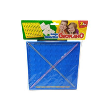 Cargar imagen en el visor de la galería, Geoplano de Plástico Juego Educativo Color Variado