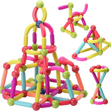 Cargar imagen en el visor de la galería, Bloques de Construcción Magnéticos 64 Piezas