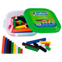 Cargar imagen en el visor de la galería, Regletas Evaflex 74 piezas Juego Didáctico Matemático