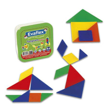Cargar imagen en el visor de la galería, Tangram de Plástico 35 Piezas Evaflex