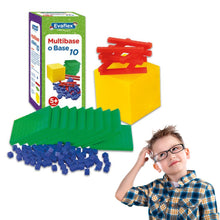 Cargar imagen en el visor de la galería, Multibase 10 o Base 10 Evaflex en Caja Juego Didáctico Matemático