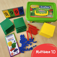 Cargar imagen en el visor de la galería, Multibase 10 o Base 10 Evaflex en Táper con Anillado Juego Didactico