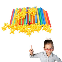 Cargar imagen en el visor de la galería, Palos Conectores Palitos para Construir Juego Didáctico en Bolsa