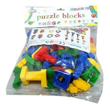 Cargar imagen en el visor de la galería, Tornillos y Tuercas para Enroscar Juego Didáctico en Bolsa