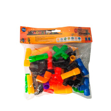 Cargar imagen en el visor de la galería, Tubos Conectores Juego Didáctico Educativo Puzzle en Bolsa