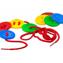 Cargar imagen en el visor de la galería, Enhebrado de Botones Evaflex con Pasado Juego Didáctico