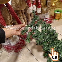 Cargar imagen en el visor de la galería, Guirnaldas Alambradas Navideñas Nacionales Coposas No Importadas