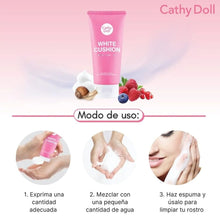 Cargar imagen en el visor de la galería, Cathy Doll White Cushion Facial Foam Cleanser