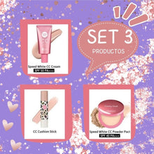 Cargar imagen en el visor de la galería, Cathy Doll All Set 3 Step Clear Skin Speed White CC
