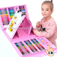 Cargar imagen en el visor de la galería, Set de Arte y Dibujo Didáctico Original 208 piezas para niño y niña