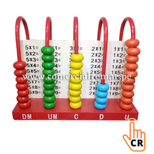 Cargar imagen en el visor de la galería, Abaco Vertical Juguete Educativo Matemático hasta Decena de Millar