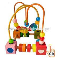 Cargar imagen en el visor de la galería, Circuito Laberinto Didáctico con Abaco y Figuras Geométricas