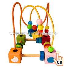 Cargar imagen en el visor de la galería, Circuito Laberinto Didáctico con Abaco y Figuras Geométricas