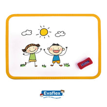 Cargar imagen en el visor de la galería, Pizarra Acrílica Evaflex 42 x 32 cm borde de plástico todos los colores