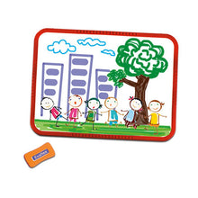 Cargar imagen en el visor de la galería, Pizarra Acrílica Evaflex 42 x 32 cm borde de plástico todos los colores