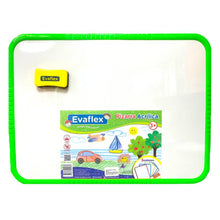 Cargar imagen en el visor de la galería, Pizarra Acrílica Evaflex 42 x 32 cm borde de plástico todos los colores