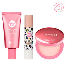 Cargar imagen en el visor de la galería, Cathy Doll All Set 3 Step Clear Skin Speed White CC
