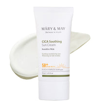 Cargar imagen en el visor de la galería, Mary &amp; May Cica Soothing Sun Cream SPF50+ PA++++
