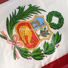 Cargar imagen en el visor de la galería, Estandarte Nacional Oficial de Perú Estampado para Oficinas e Instituciones
