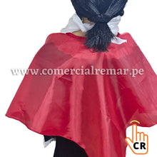 Cargar imagen en el visor de la galería, Poncho Rojo + Pañoleta Blanca para Escolta Desfile Fiestas Patrias (PACK 3 PARES)
