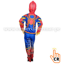 Cargar imagen en el visor de la galería, Disfraz Iron Spiderman con Músculos Hombre Araña para Niños
