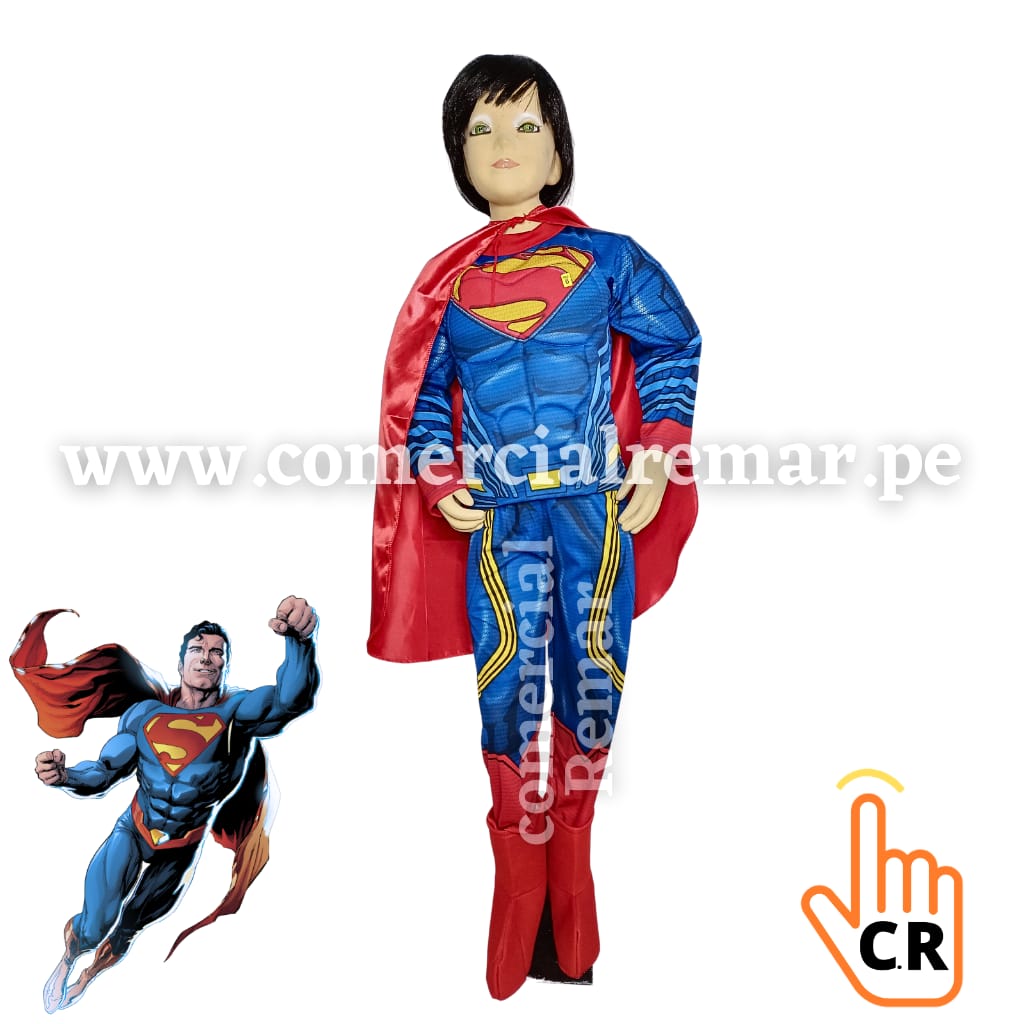 Disfraz Superman con Músculos para Niño