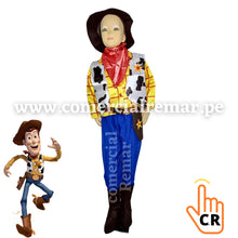 Cargar imagen en el visor de la galería, Disfraz Woody Toy Story Sheriff para Niño

