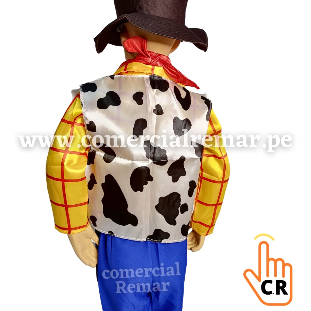 Disfraz Woody Toy Story Sheriff para Niño – Comercial REMAR